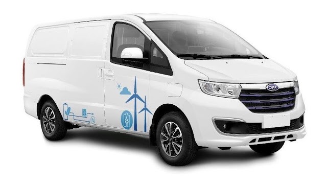 Vehículo eléctrico JAC M3 EV.