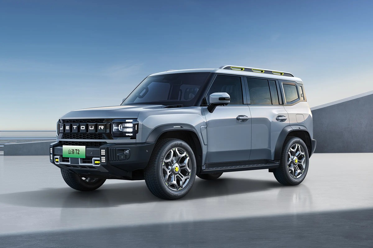 Vehículo Jetour T2 PHEV.